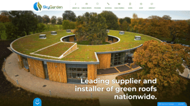 Bespoke CMS and Ecommerce build for Sky Garden